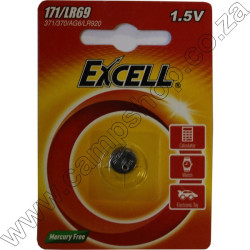 Excell LR69 15V Z-Mang  Battery Blister - 1 Pce Card